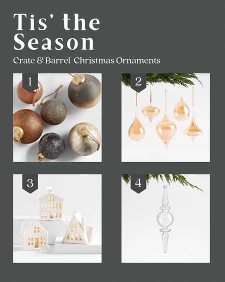 Deck the halls and your tree 🎄 Discover my go-to ornaments for this holiday season! 

Christmas ornaments are my absolute fave to collect. I've searched high and low to bring you the best picks for every budget. 


#LTKhome #LTKSeasonal #LTKHoliday