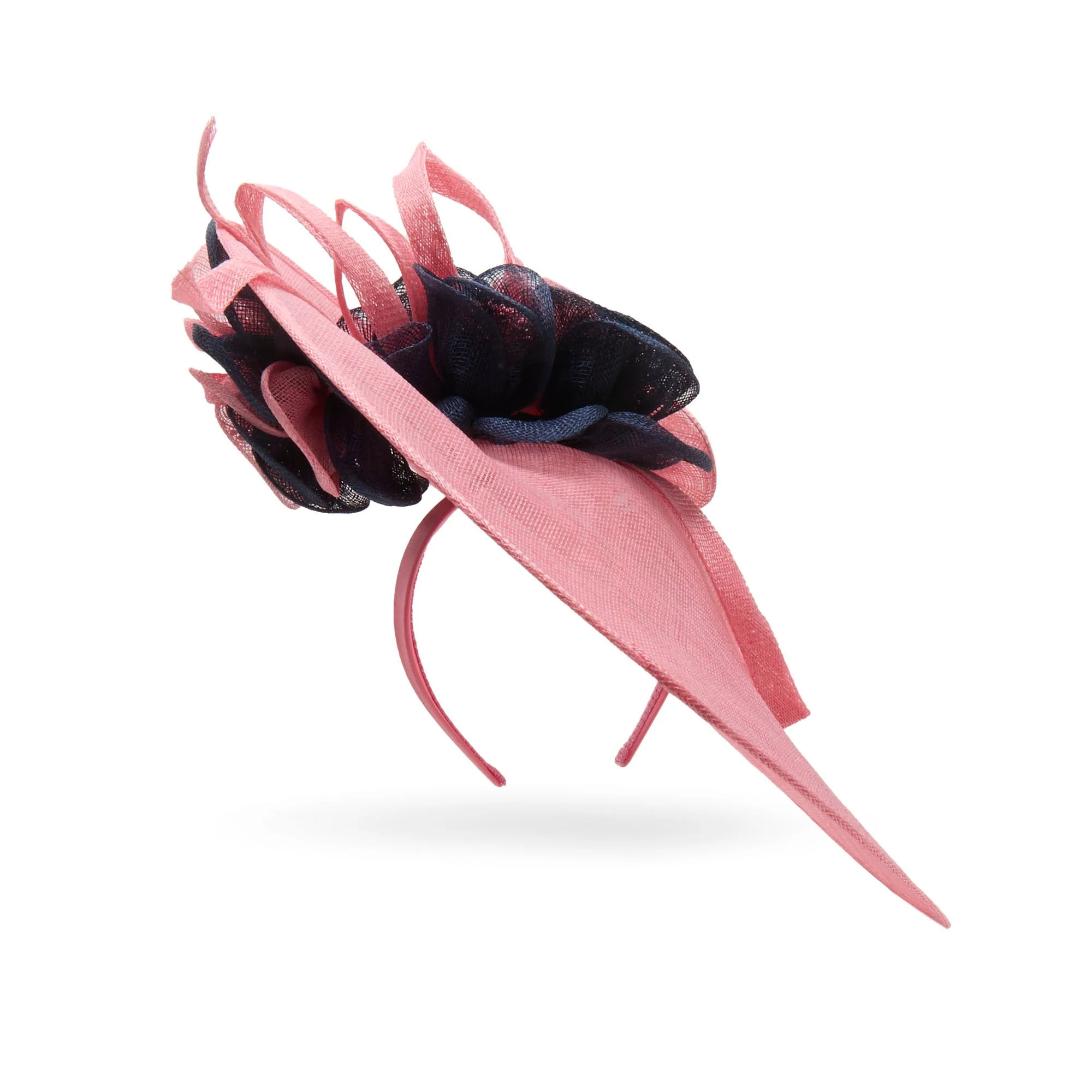 NAVY BLUSH BUTTERFLY FLORAL LELE SADOUGHI x KGB ONE-OF-A-KIND FASCINATOR | LELE SADOUGHI