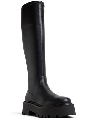 Women's Carelden Knee High Round Toe Boots | Macy's