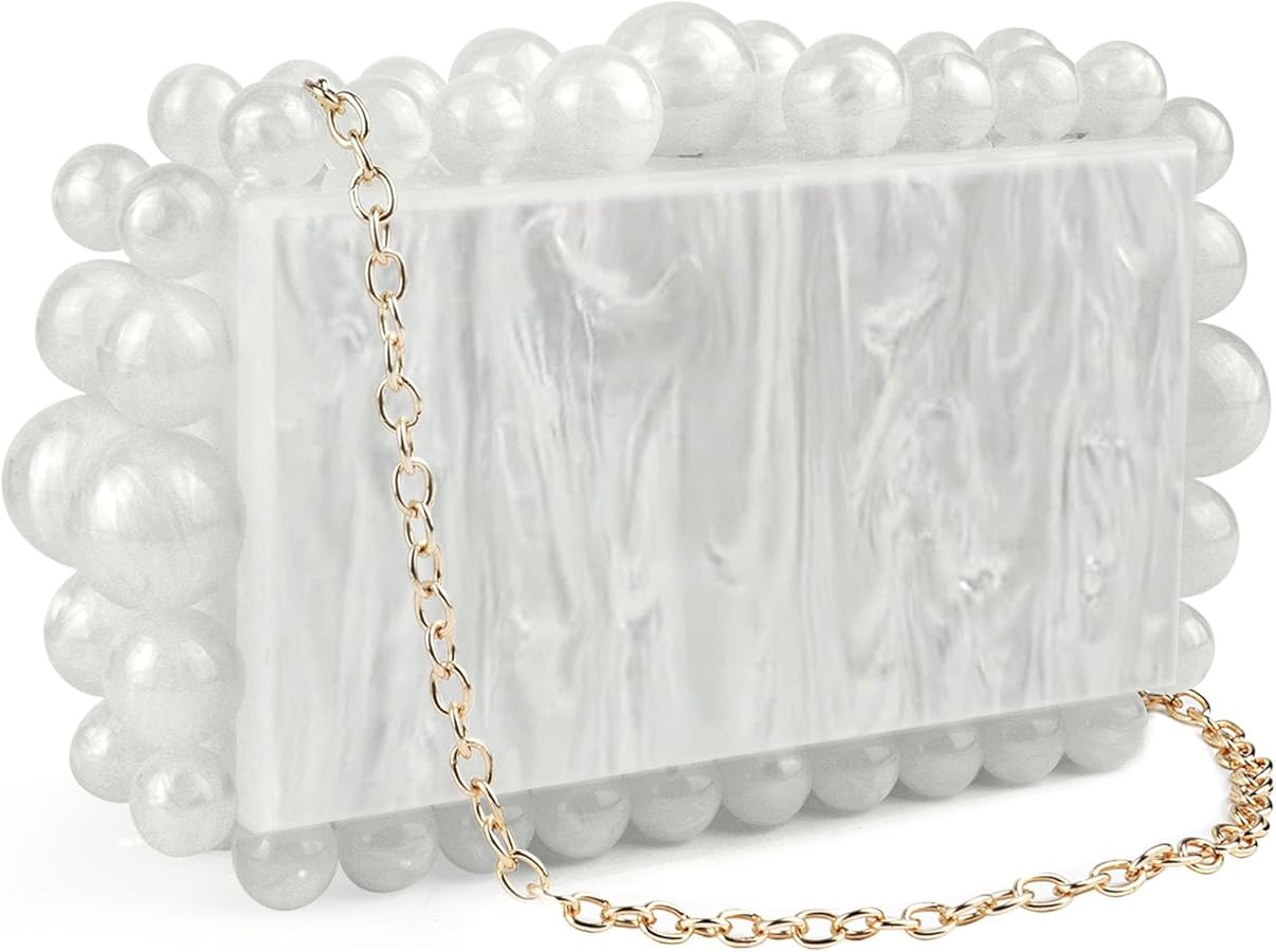 Evening Bag Clutch Purses for Women, Rhinestones Purse, Sparkling Envelope Evening Bag with Detac... | Amazon (US)