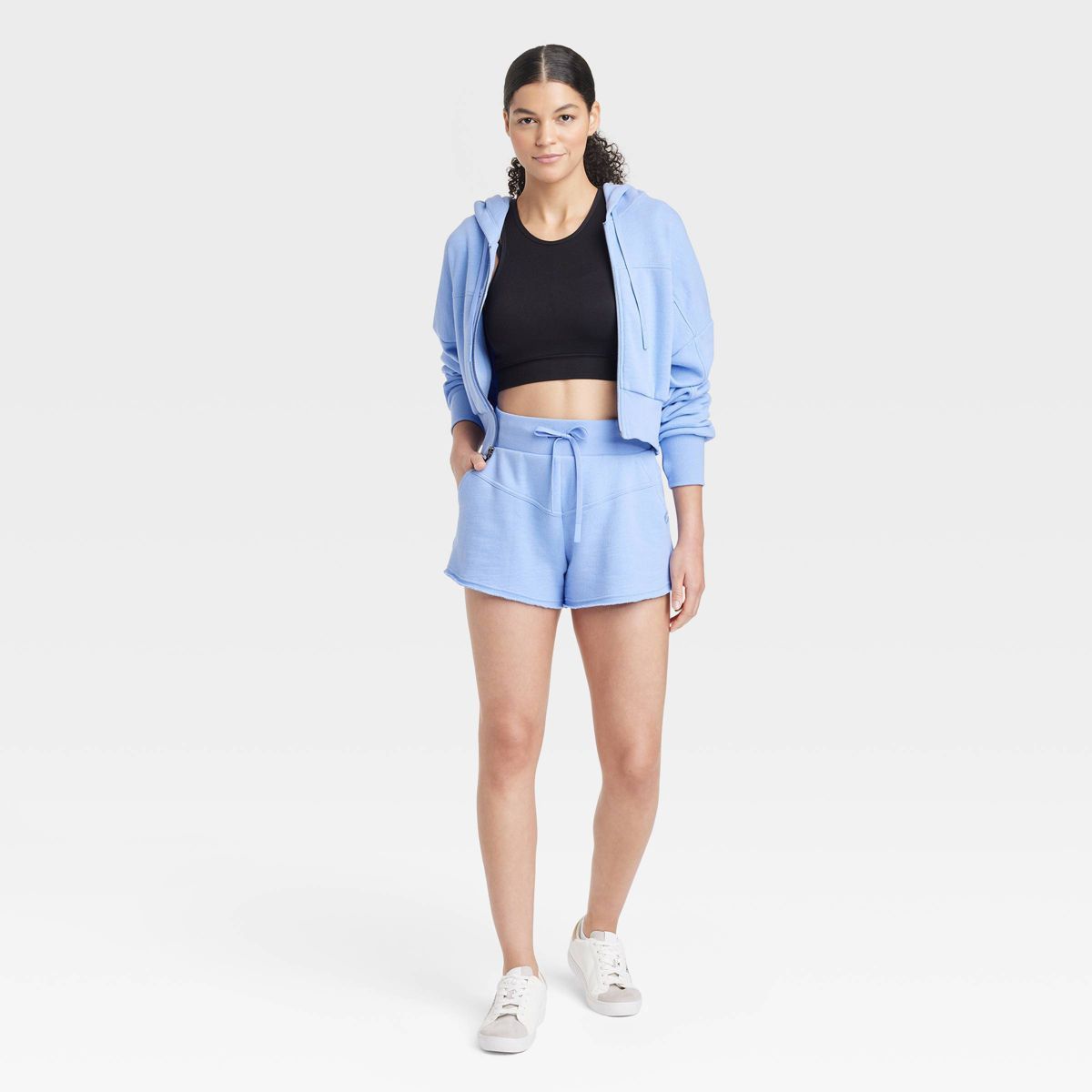 Women's Fleece High-Rise Shorts 3" - JoyLab™ | Target