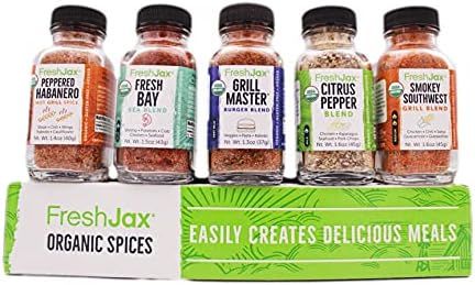 FreshJax Grilling Spice Gift Set, (Set of 5) | Amazon (US)