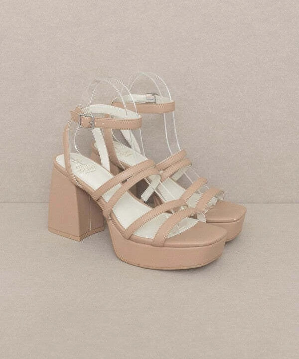 KKE Originals OASIS SOCIETY Talia - Strappy platform heel  | eBay | eBay US