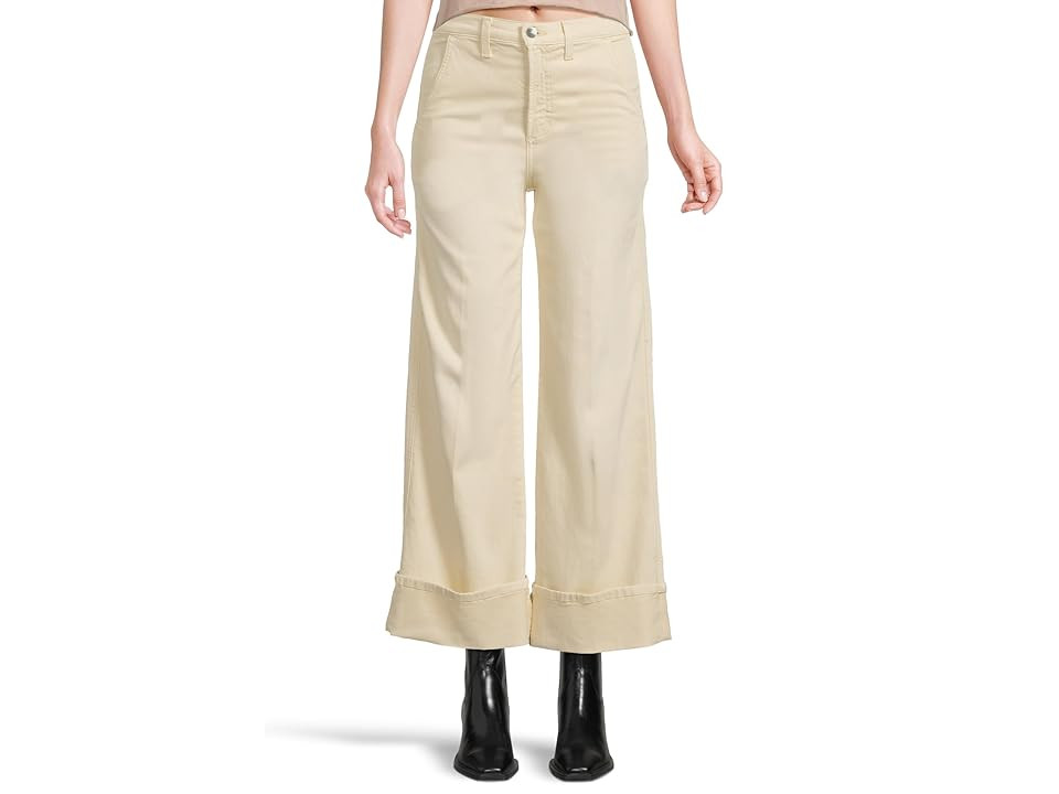Joe's Jeans The Trixie Trouser W/ Wide Cuff Women's Jeans Creme Brulee : 27 28, Cotton/Denim/Elastane | Zappos