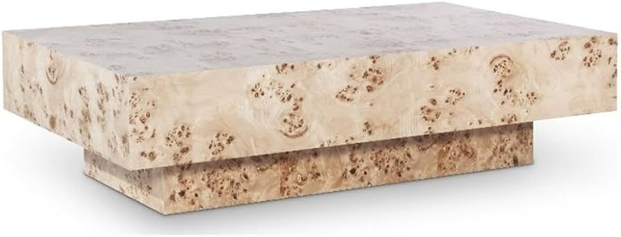 Meridian Furniture 99015Burl-CT Otto Collection Mid-Century Modern Coffee Table with Ash Burl Woo... | Amazon (US)