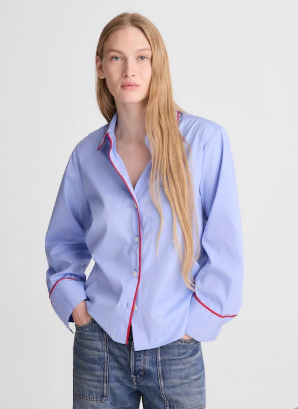 Pj top. 

#LTKPetite #LTKWorkwear