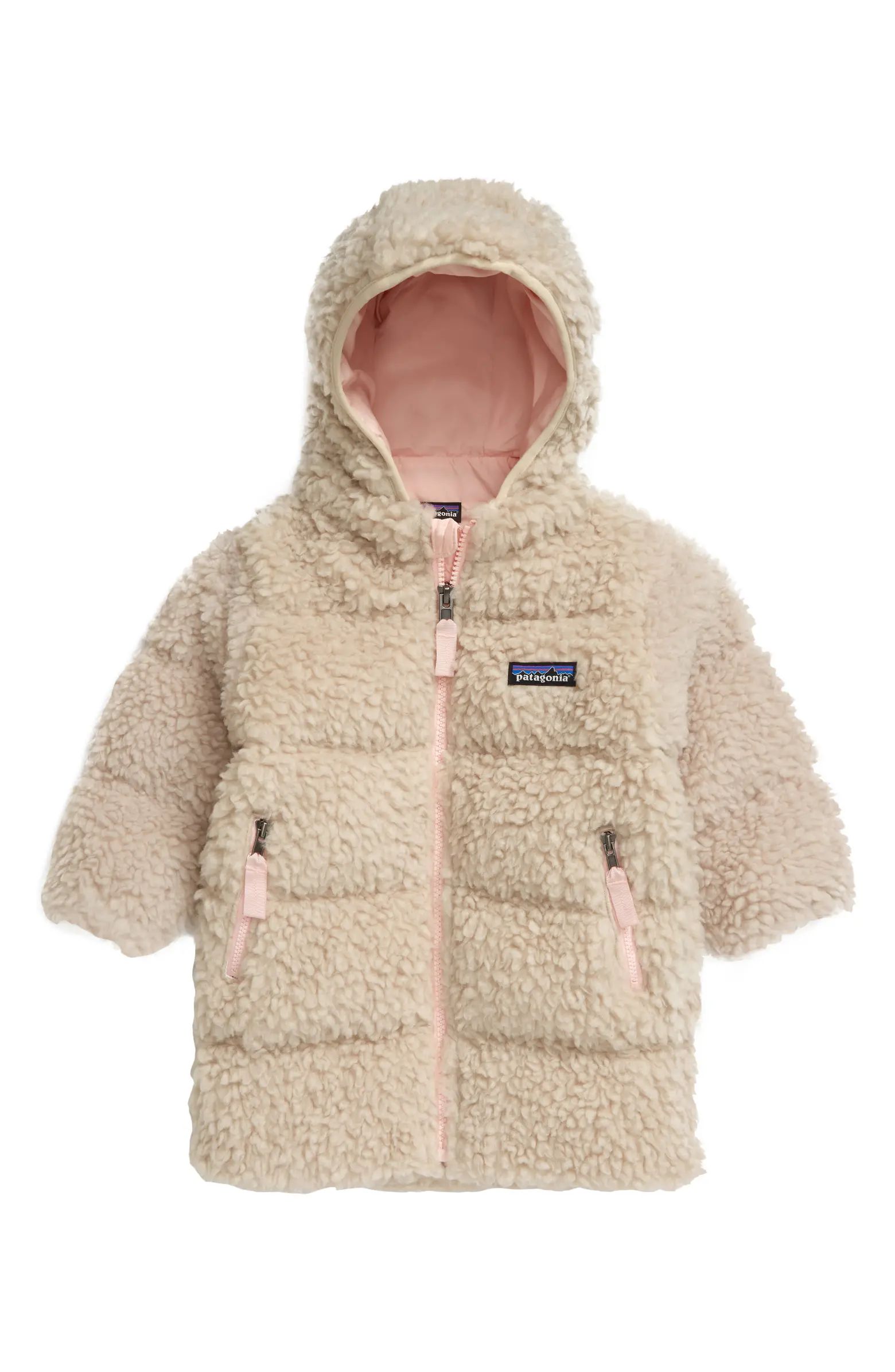 Recycled Fleece Hooded Down Parka | Nordstrom