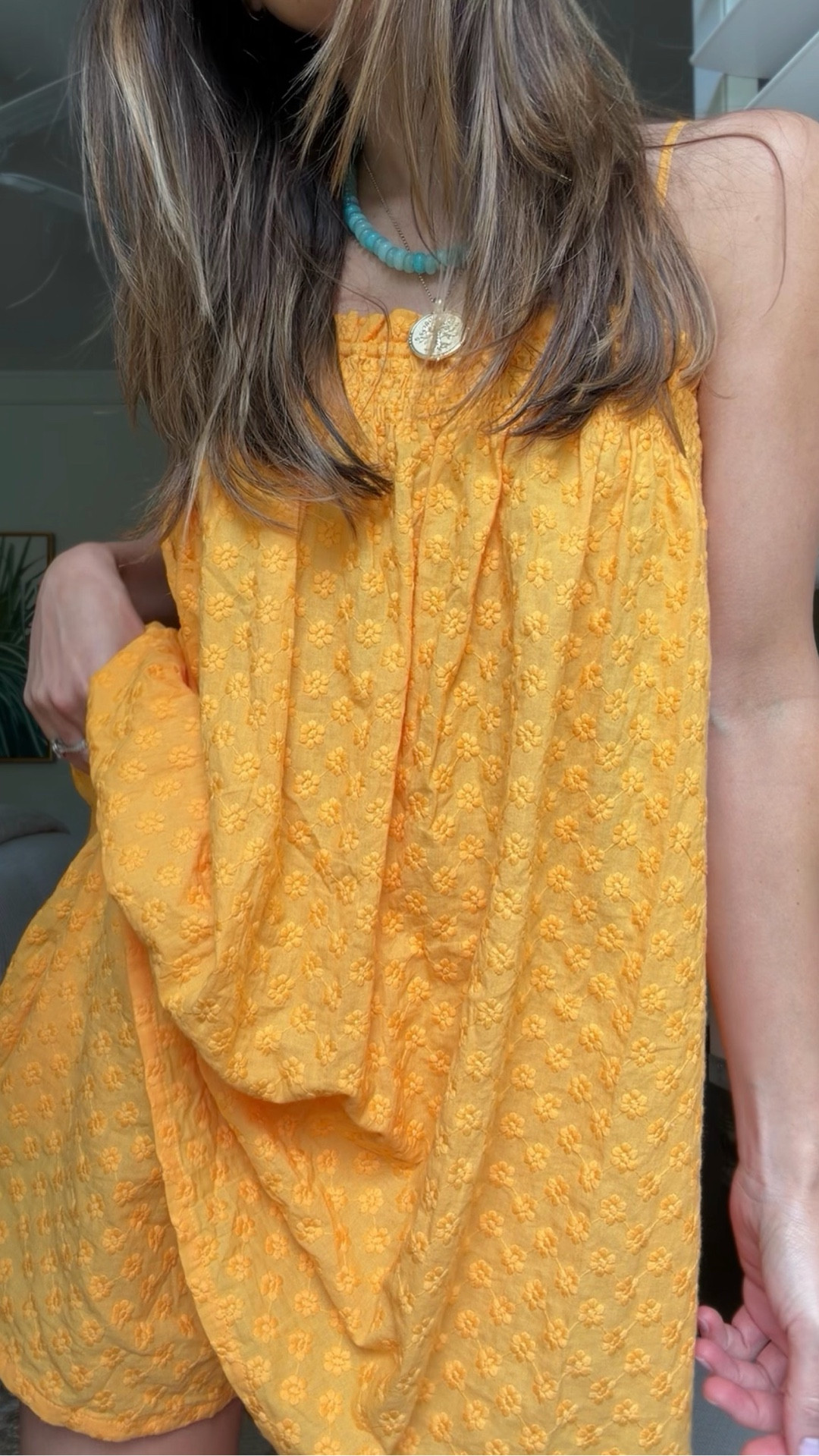 New in! Cant be worn as day clothes or pjs 💛

I sized up to a medium, but I probably should have ordered a small -