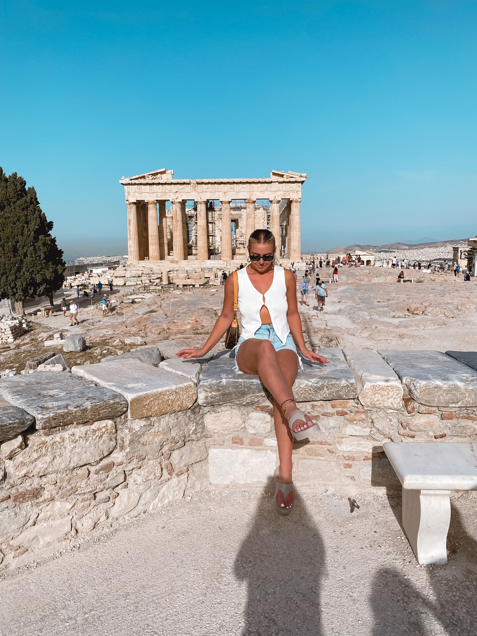 White Amazon Top 
Crochet knit vest 

#LTKstyletip #LTKunder50 #LTKFind