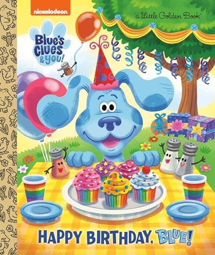 Happy Birthday, Blue! (Blue's Clues & You) (Little Golden Book)      Hardcover – Picture Book, ... | Amazon (US)