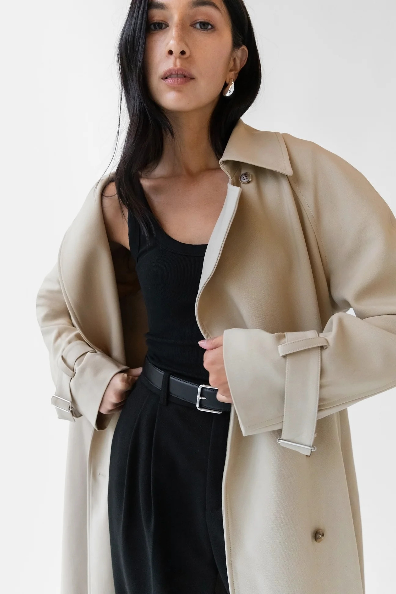 OVERSIZED TRENCH COAT | OAK + FORT