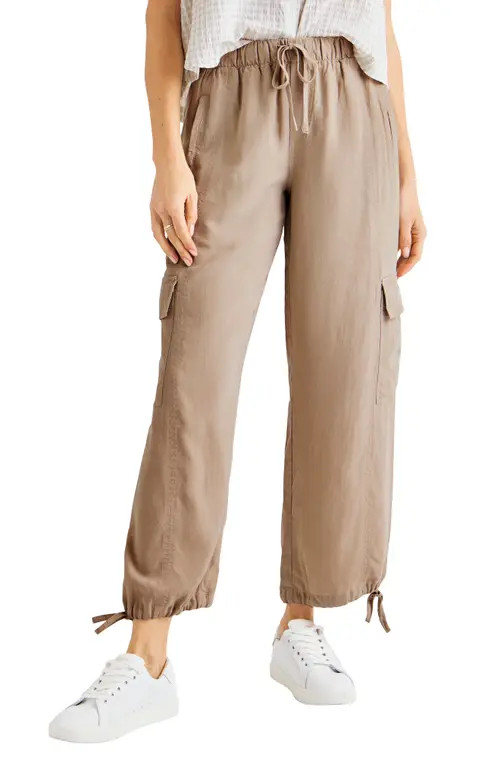 Splendid Kamryn Cargo Pants in Rattan at Nordstrom, Size X-Small | Nordstrom