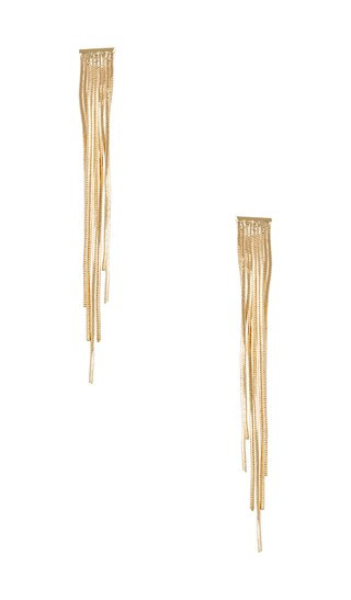 Lovers and Friends Elisa Earrings in Metallic Gold. | Revolve Clothing (Global)