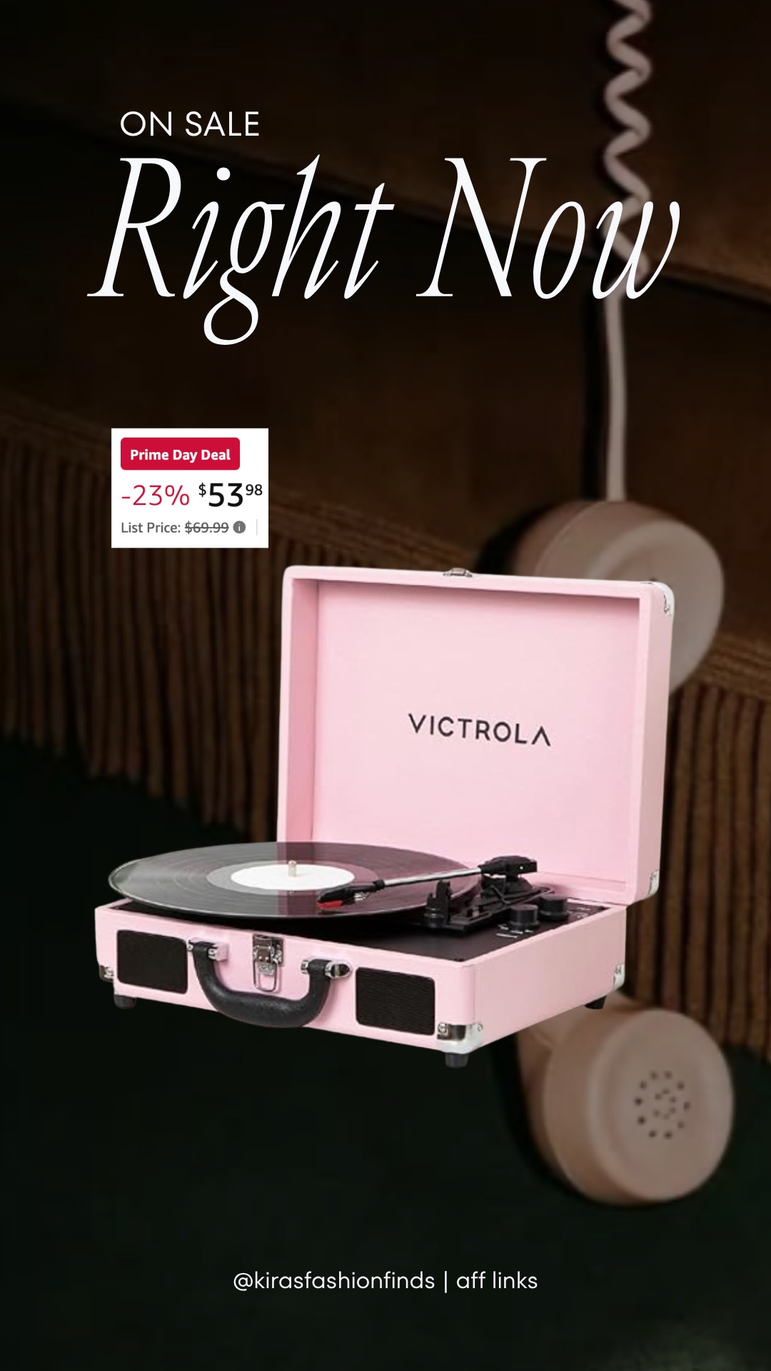 Amazon Prime sale! The cutest record player! 

 #LTKmomlife #LTKHome #LTKSaleAlert