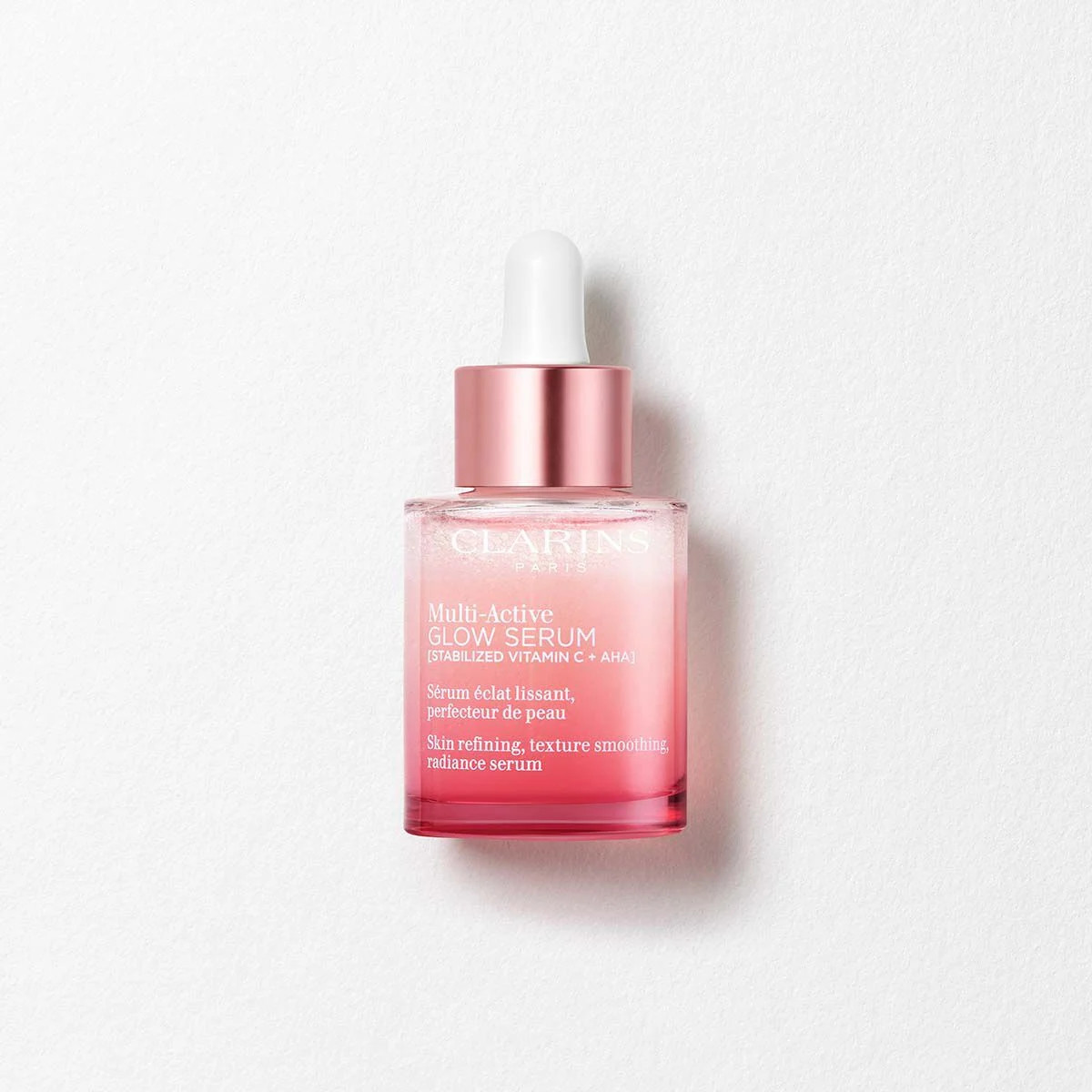 Clarins MULTI-ACTIVE GLOW SERUM [STABILIZED VITAMIN C + AHA]® Smoothing Radiance-Boosting Glow 1 Oz. | Clarins USA