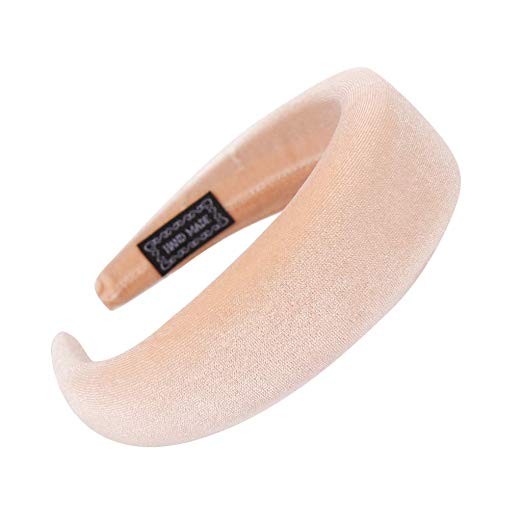 Womens Padded Headbands Fashion Sponge Velvet Hairband Hair Head Hoop Sweet Girls Hair Headband V... | Amazon (US)