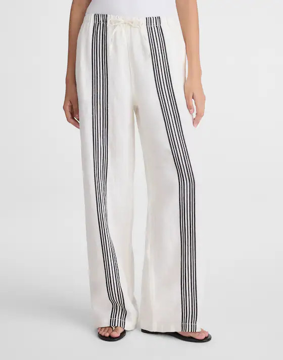 Pull-On Pants in Linen Blend | Madewell