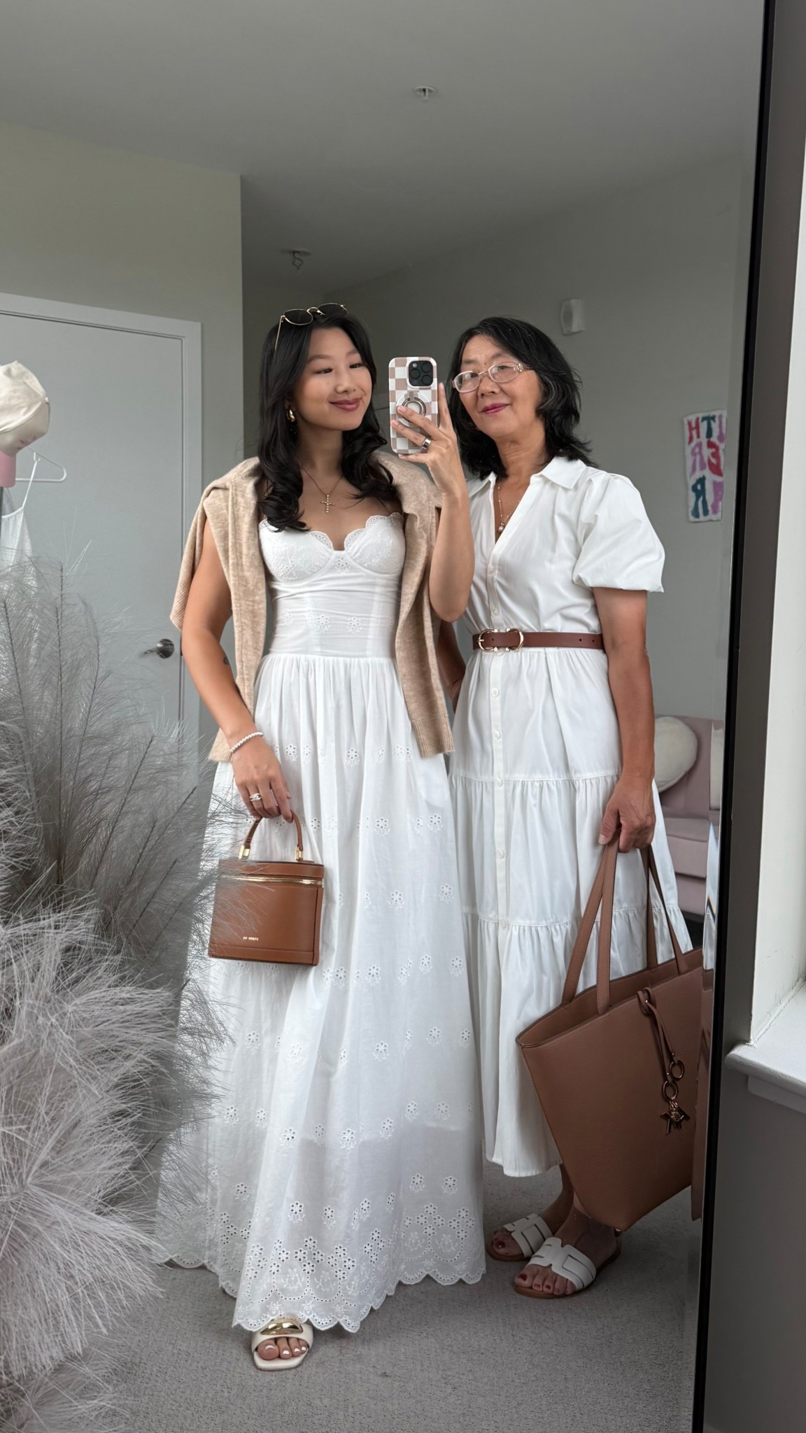 Both White Linen Dresses: size XS
Nude Heel Sandals: true to size

Outfit idea, how to style, summer outfit, matching fashion, bff style, style tips 

#LTKSeasonal #LTKTravel #LTKStyleTip
