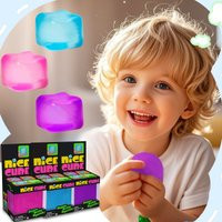 Squishy Ice Cube Fidget Toy Square Shape Squishy Stress Ball Squeeze Toys Stress Relief Sensory Toy For Kids Adults Gift | AliExpress (US)