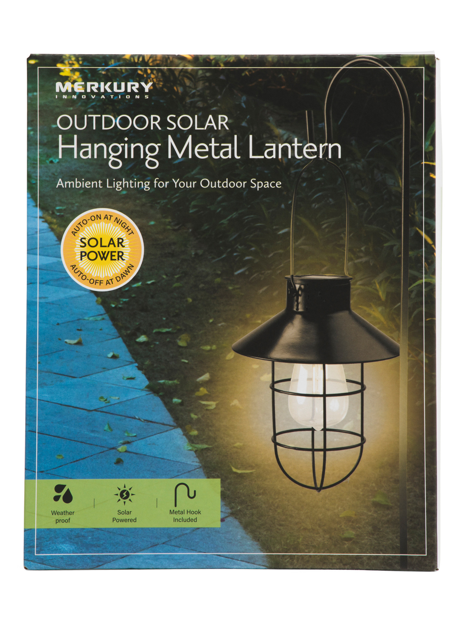 33x8.5x7.1 Outdoor Solar Hanging Stake Light | Home | Marshalls | Marshalls