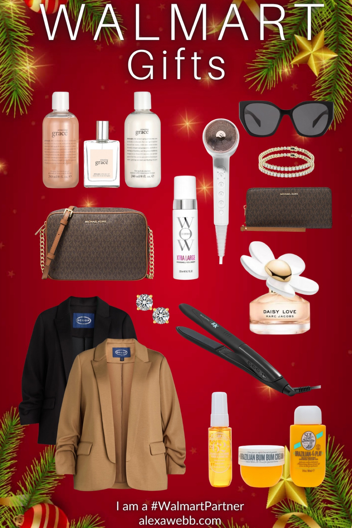 Gifts for Her with @Walmart - 
#walmartpartner  Pick up some premium brand and designer gifts for the women in your life or treat yourself!
Everything is available on #Walmart where gift shopping has never been easier! #walmartgifts
Check out my top picks! Alexa Webb #plussize

#LTKPlusSize #LTKFindsUnder100 #LTKGiftGuide