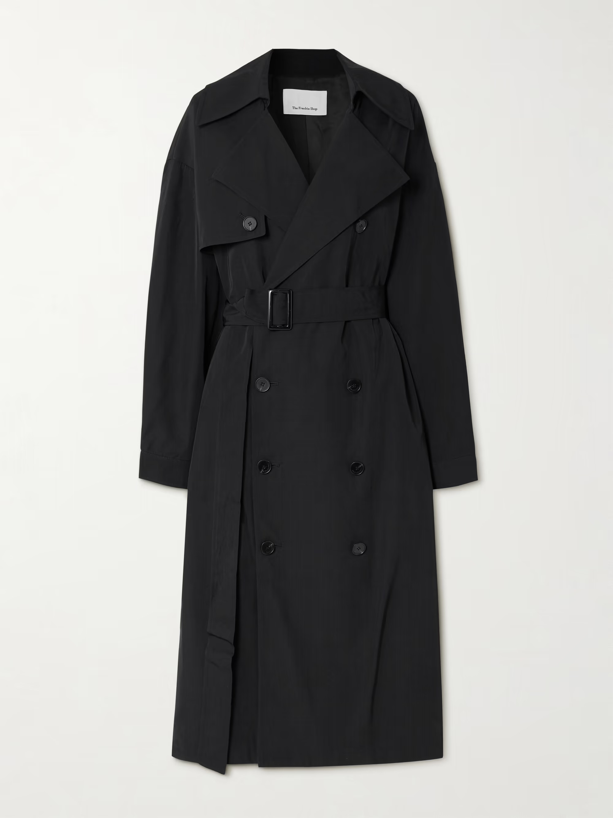 Mavis oversized double-breasted gabardine trench coat | NET-A-PORTER (UK & EU)