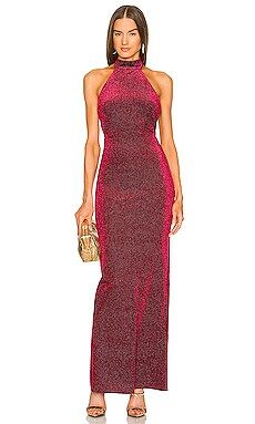 Michael Costello x REVOLVE Silvia Maxi Dress in Burgundy from Revolve.com | Revolve Clothing (Global)