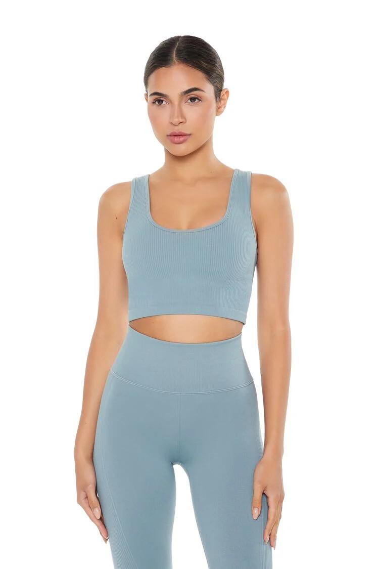Seamless Longline Sports Bra | Forever 21