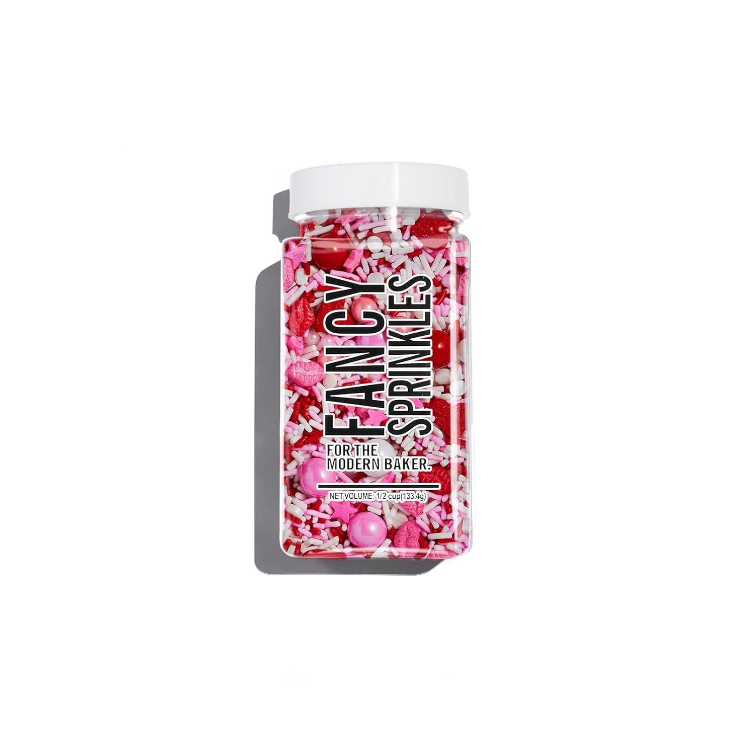 Fancy Sprinkles Limited Edition Valentine's Day Serendipity Crunchy Jimmies, Sixlets, Candy Pearl... | Amazon (US)