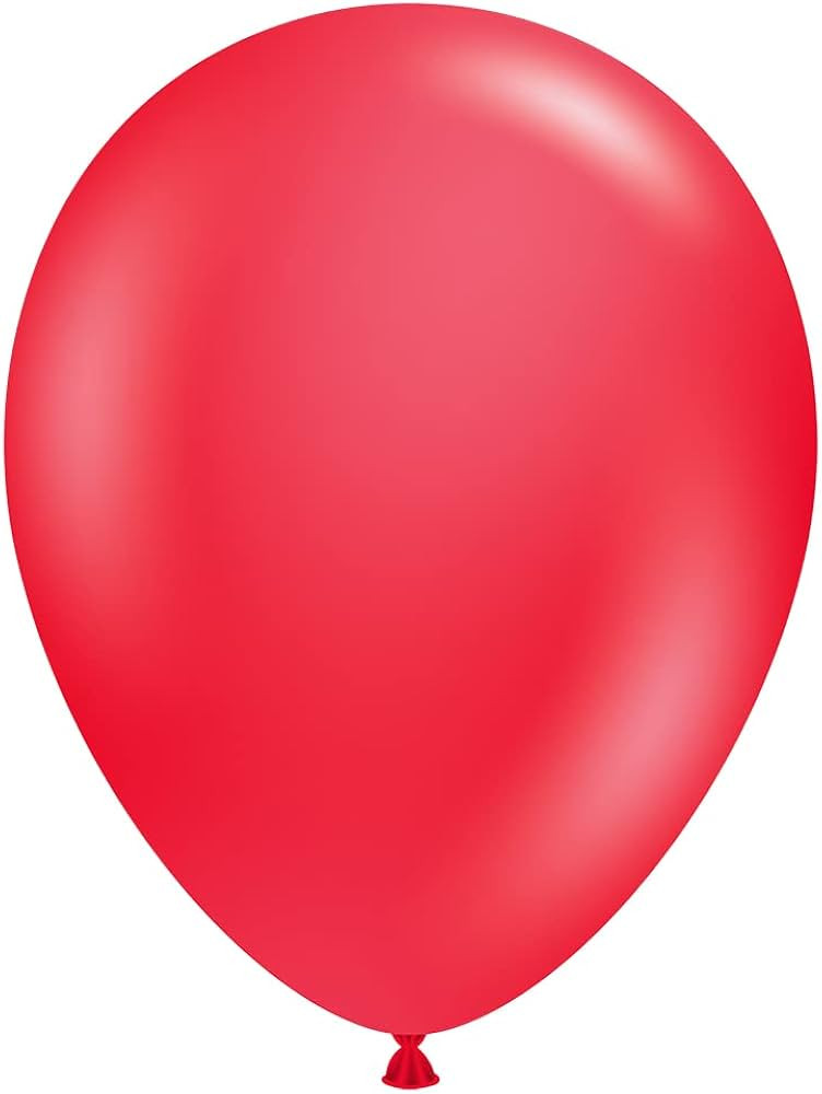 Tuf-Tex 5" Red Latex Balloons | Amazon (US)