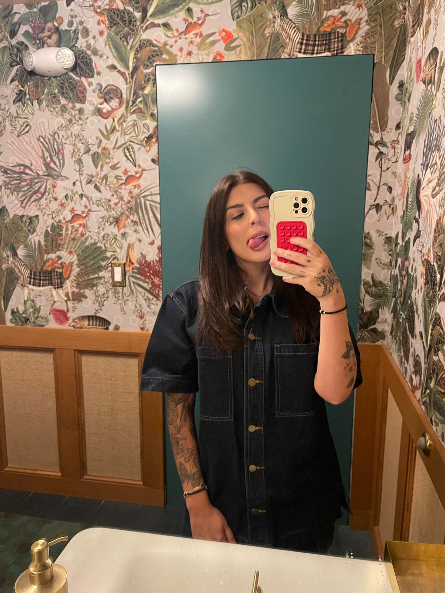 canadian tuxedo from Dissh #dissh #denimset #matchingset #denimoutfit #denimondenim 