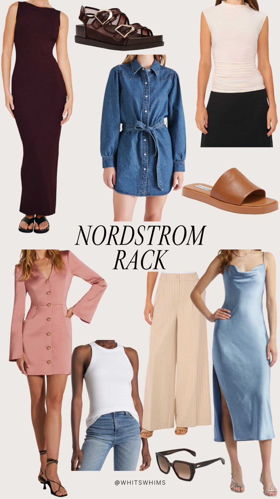 Pieces I’m currently eyeing at Nordstrom rack! 

Satin pink midi dress, burgundy maxi dress, denim dress, sandals, tank tops, palazzo pants, satin blue midi dress, wedding guest dresses, sunglasses 

#LTKWedding #LTKStyleTip #LTKWorkwear