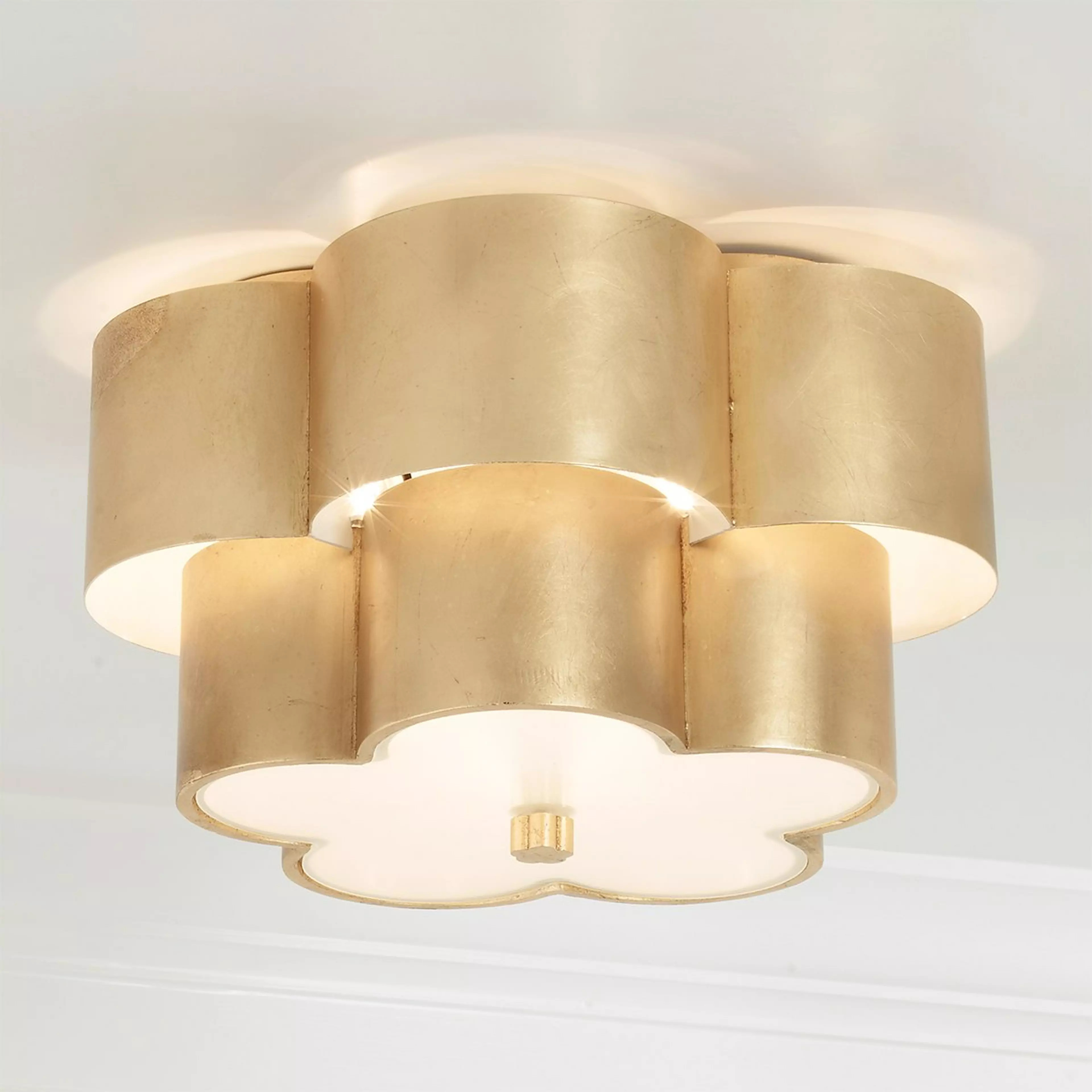 Tiered Daisy Shade Ceiling Light | Shades of Light