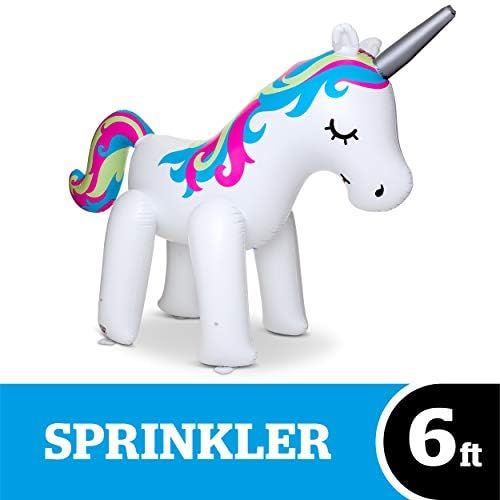 BigMouth Inc. Ginormous Inflatable Magical Unicorn Summer Yard Sprinkler, Stands Over 6 Feet Tall... | Amazon (US)