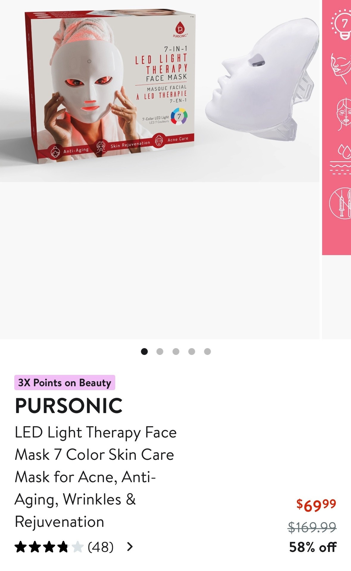 light therapy face mask on sale! 
Gift idea 
Gift ideas for her 

#LTKSaleAlert #LTKGiftGuide #LTKBeauty