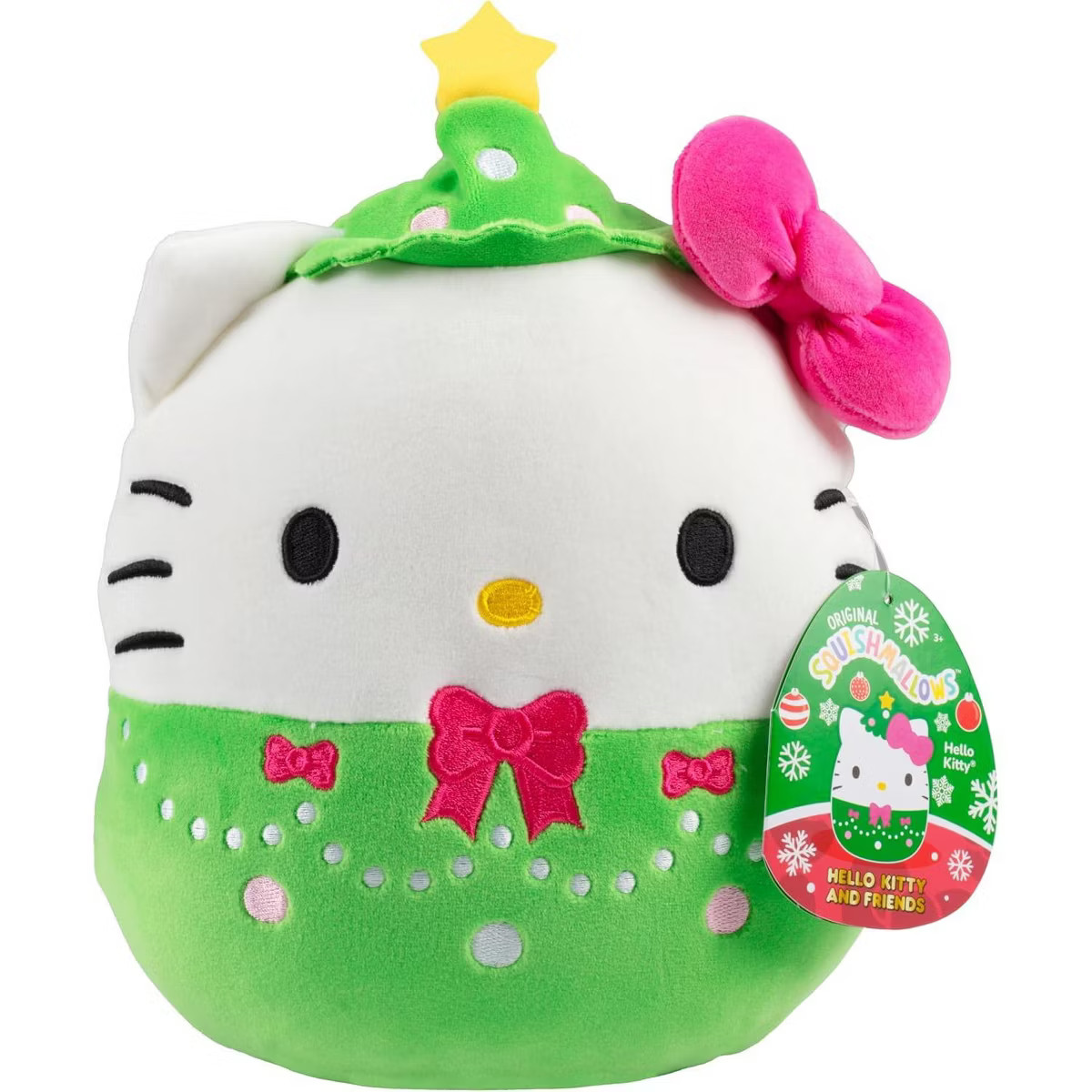Squishmallows 8" Hello Kitty Christmas Tree Plush - Officially Licensed Kellytoy - Collectible Sa... | Target