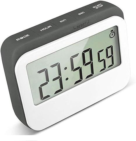 VPAL Digital Kitchen Timer 12/24 Hours Alarm Clock with Magnetic Back and Retractable Stand, Larg... | Amazon (US)