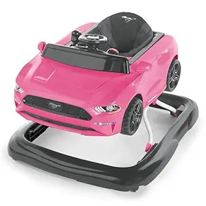 Bright Starts Ford Mustang 4-in-1 Pink Baby Activity Center & Push Walker with Removable Interact... | Amazon (US)