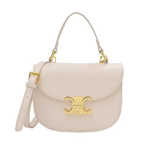 Small Crossbody Bags For Women, Leather Shoulder Handbags Trendy Designer Satchel Purse | Amazon (US)