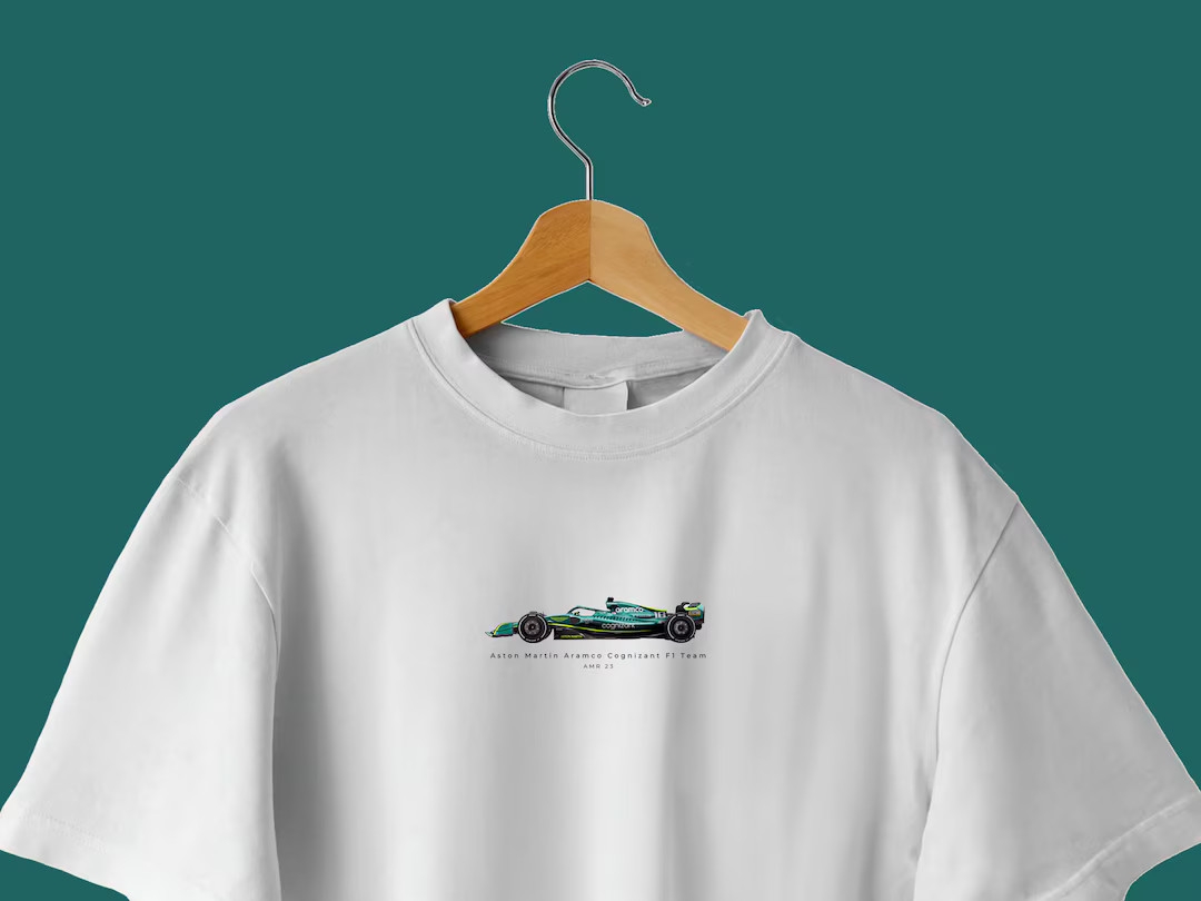 Aston Martin Formula 1 Car T-Shirt | F1 | Etsy (US)