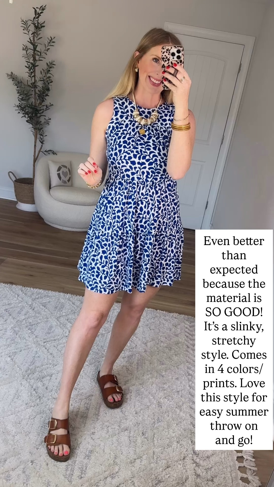 Walmart try on, time and tru, spring dress 

#LTKmomlife #LTKootd