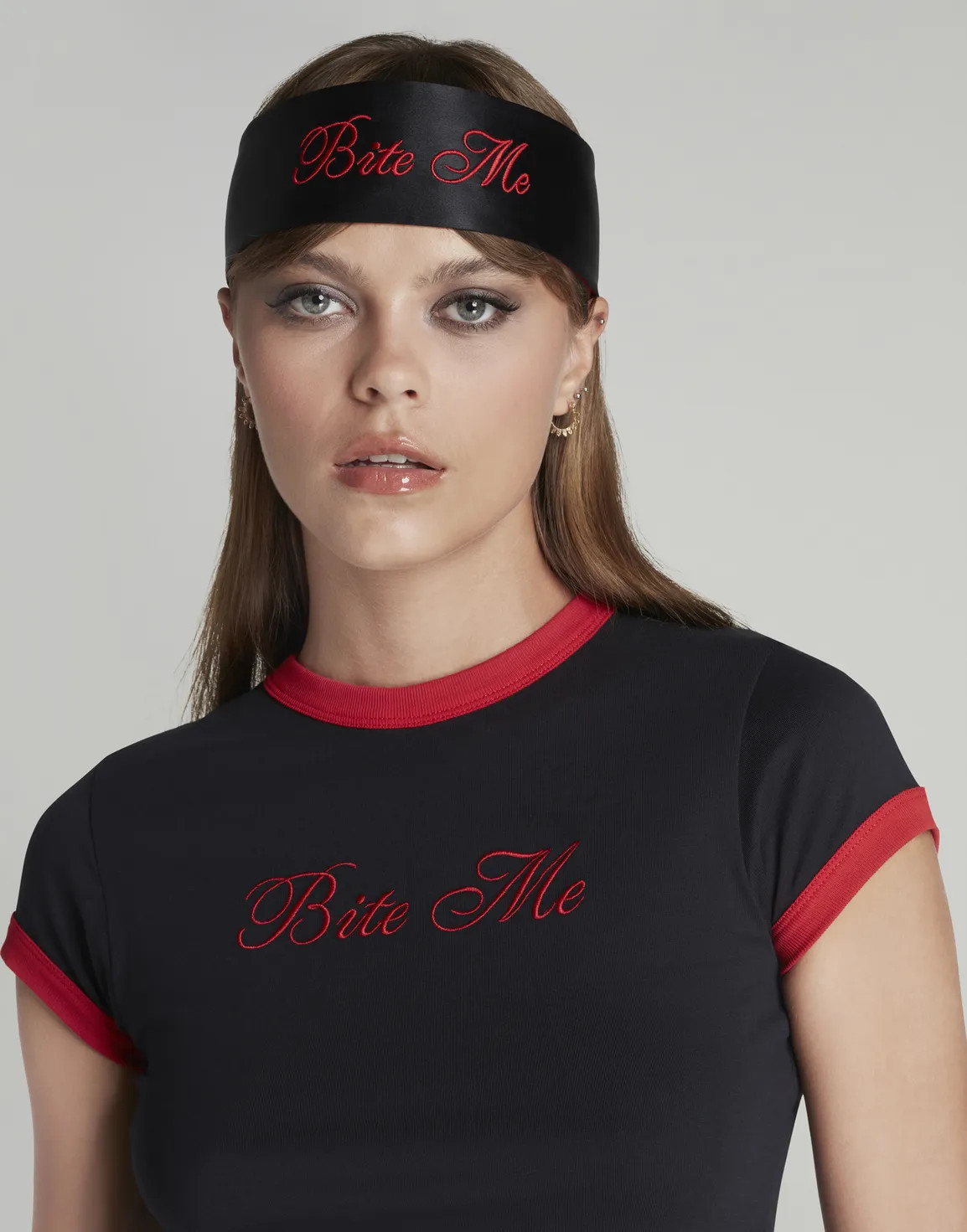 Bite Me Eyemask in Black/Red | By Agent Provocateur All Accessories | Agent Provocateur (UK)
