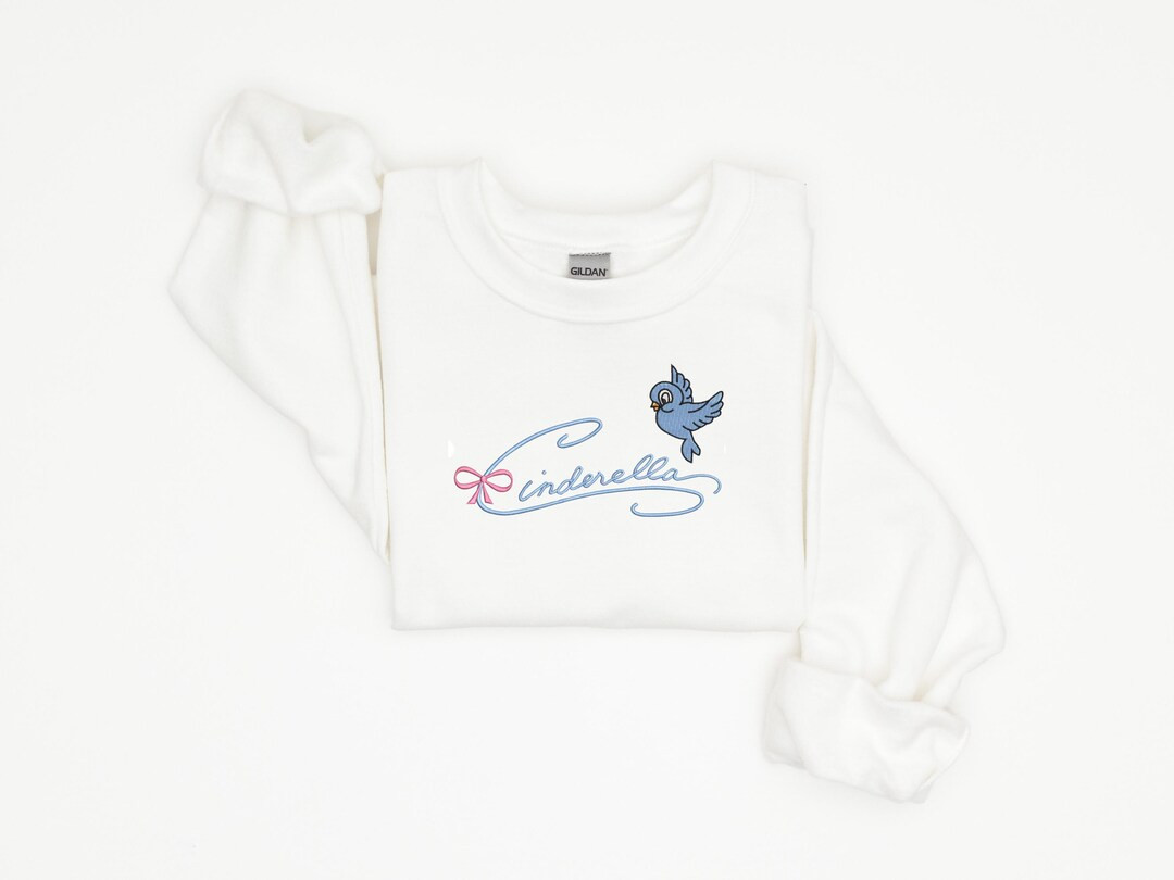 Disney Cinderella Embroidered Tshirt, Cinderella Embroidered Shirt, T-shirt, Disney Princess Shir... | Etsy (US)