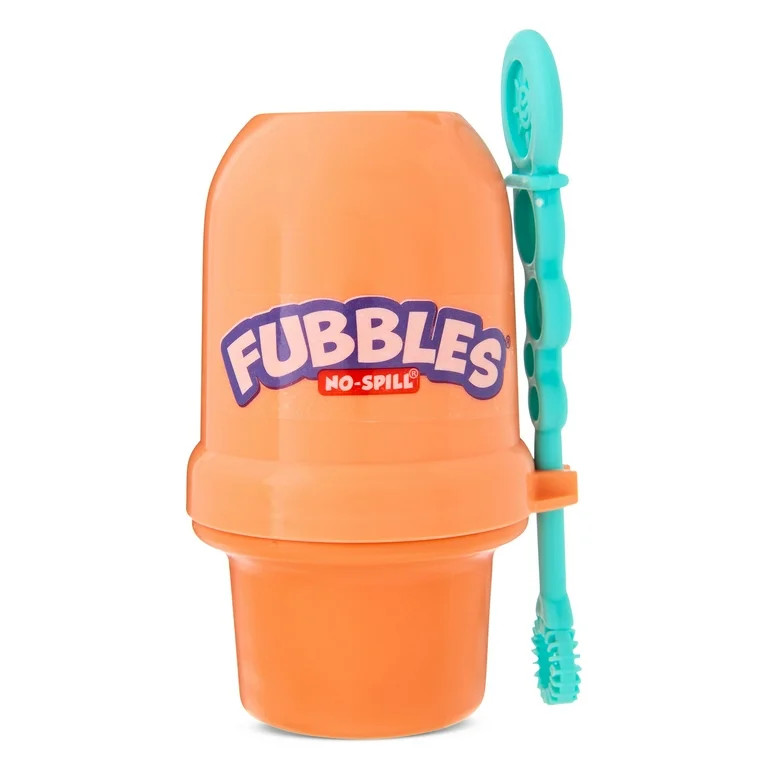 Orange Mini Tumbler No-Spill Bubble, by Little Kids | Walmart (US)