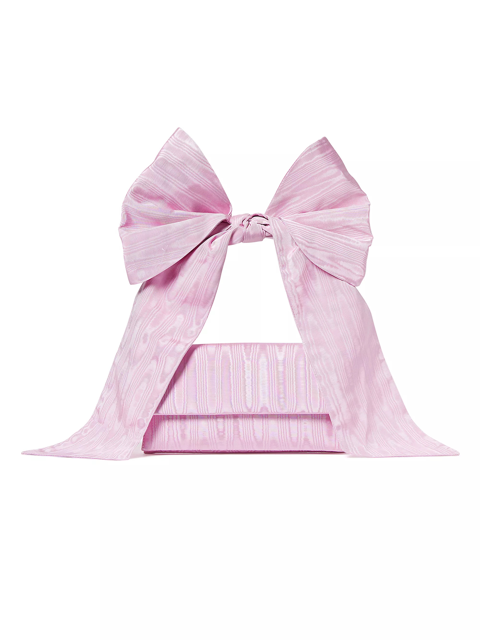 Ramona Bow Moiré Shoulder Bag | Saks Fifth Avenue