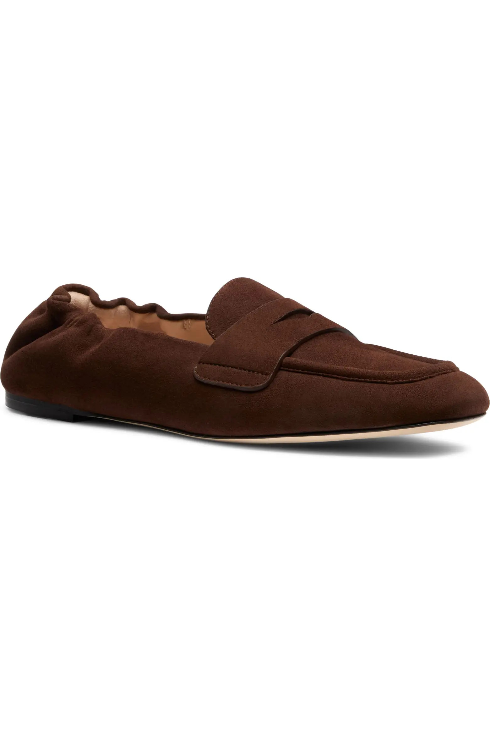 Stuart Weitzman Bryant Leather Loafer in Black at Nordstrom, Size 5 | Nordstrom