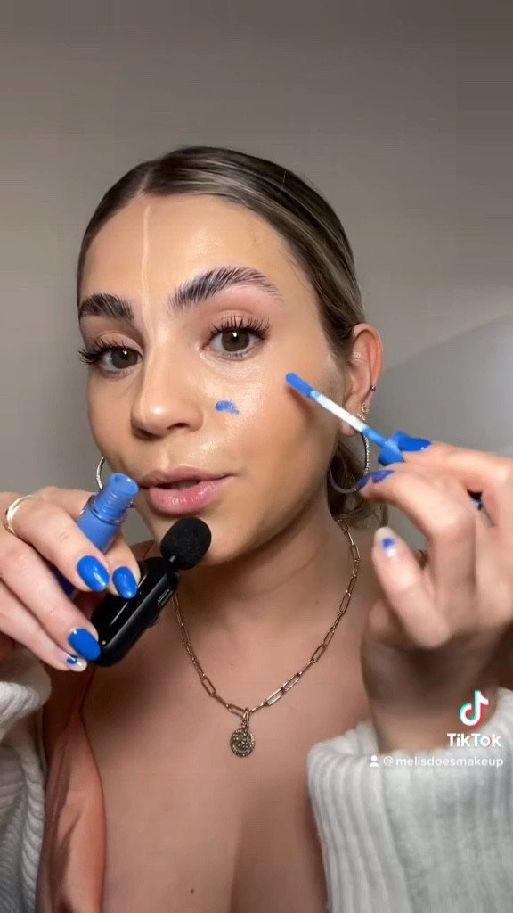 FOUNDATION TOO YELLOW? Try this BLUE color corrector. It neutralizes overly yellow foundations immediately, perfect for olive skin tones. #oliveskin #lightoliveskin #colorcorrector #bluecolorcorrector #elfcolorcorrector #camocolorcorrector #elfcosmetics #bluepigment #bluecorrector #foundationmatch #foundationhack #skinhack #colorcorrectorhack

#LTKbeauty