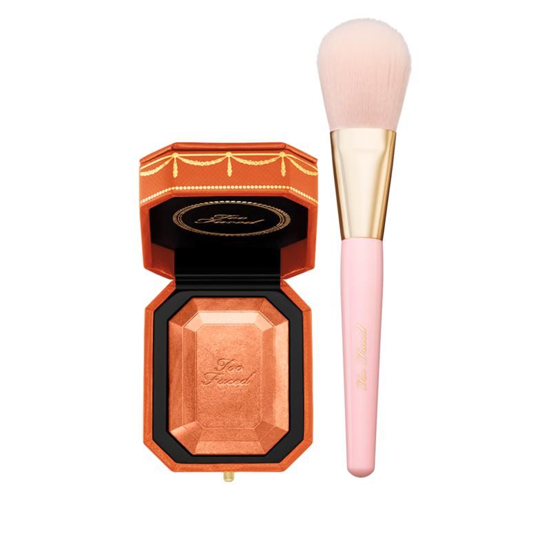 Too Faced Diamond Light Bronzer and Brush Set | HSN