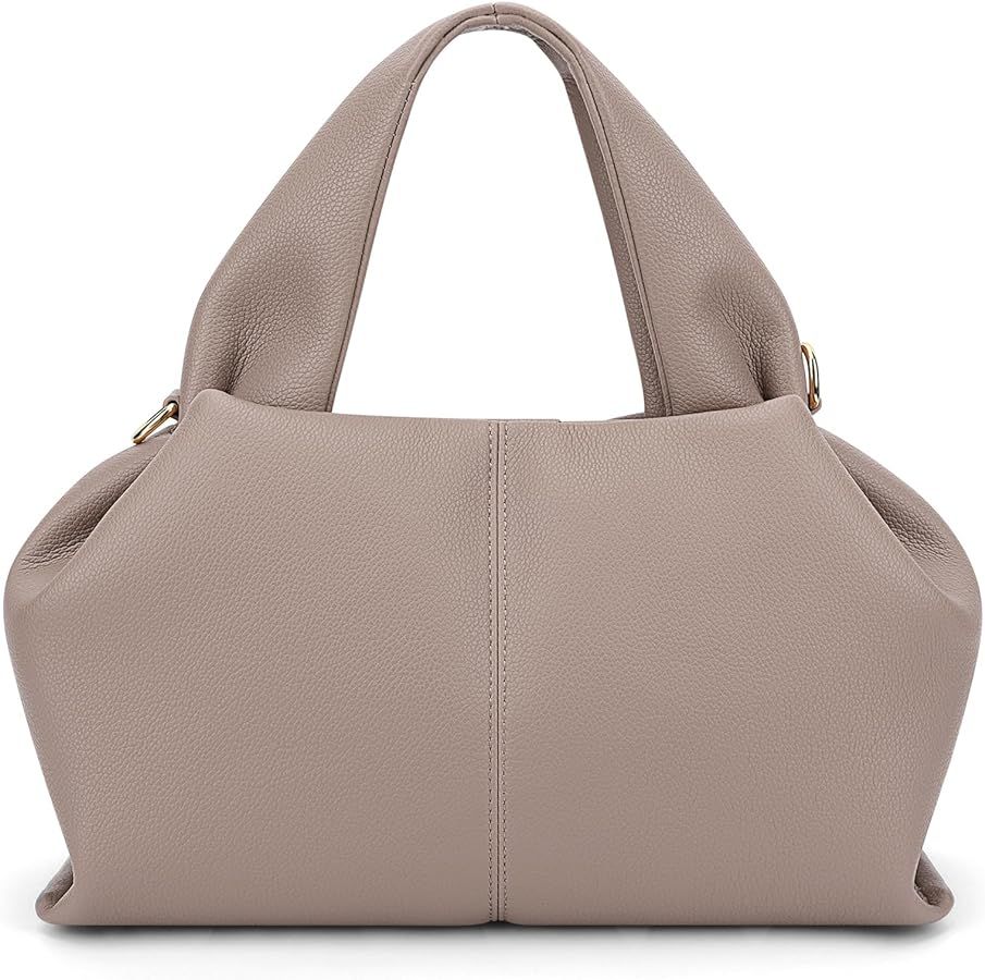 Large Capacity Chic Dumpling Cloud Bag Polene Bags for Women,Crossbody Bag Soft PU Leather Should... | Amazon (US)