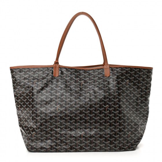 GOYARD Goyardine Saint Louis GM Black Gold | FASHIONPHILE | Fashionphile